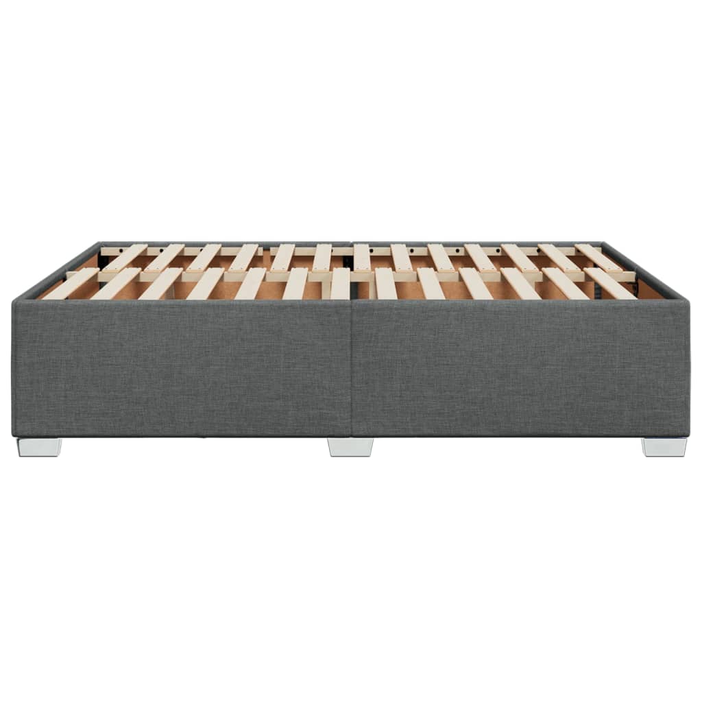 8721102694127_g_en_hd_3 vidaXL Bed Frame without Mattress Dark Grey Queen Fabric - Image 5