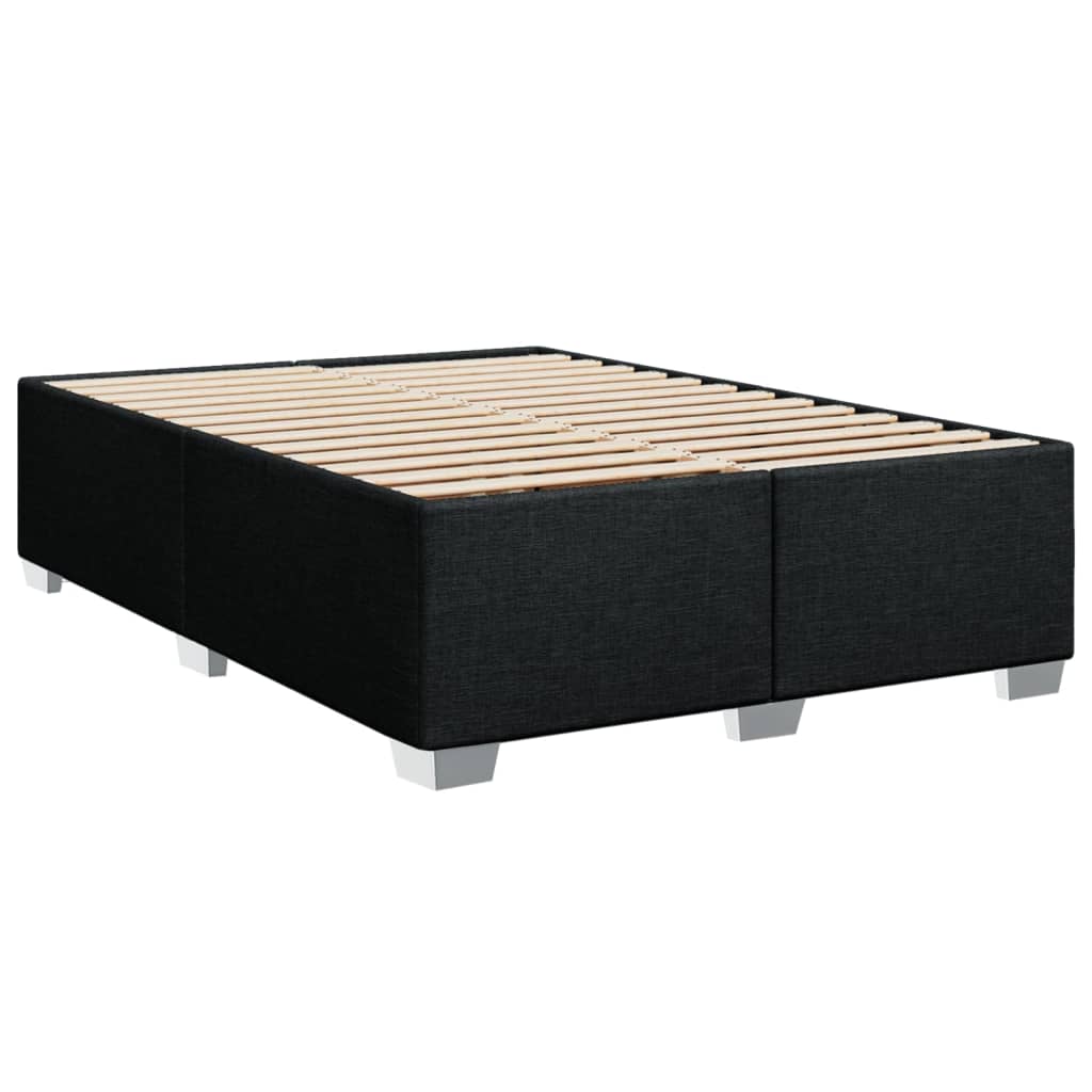 8721102694134_g_en_hd_1 vidaXL Bed Frame without Mattress Black Queen Fabric - Image 3