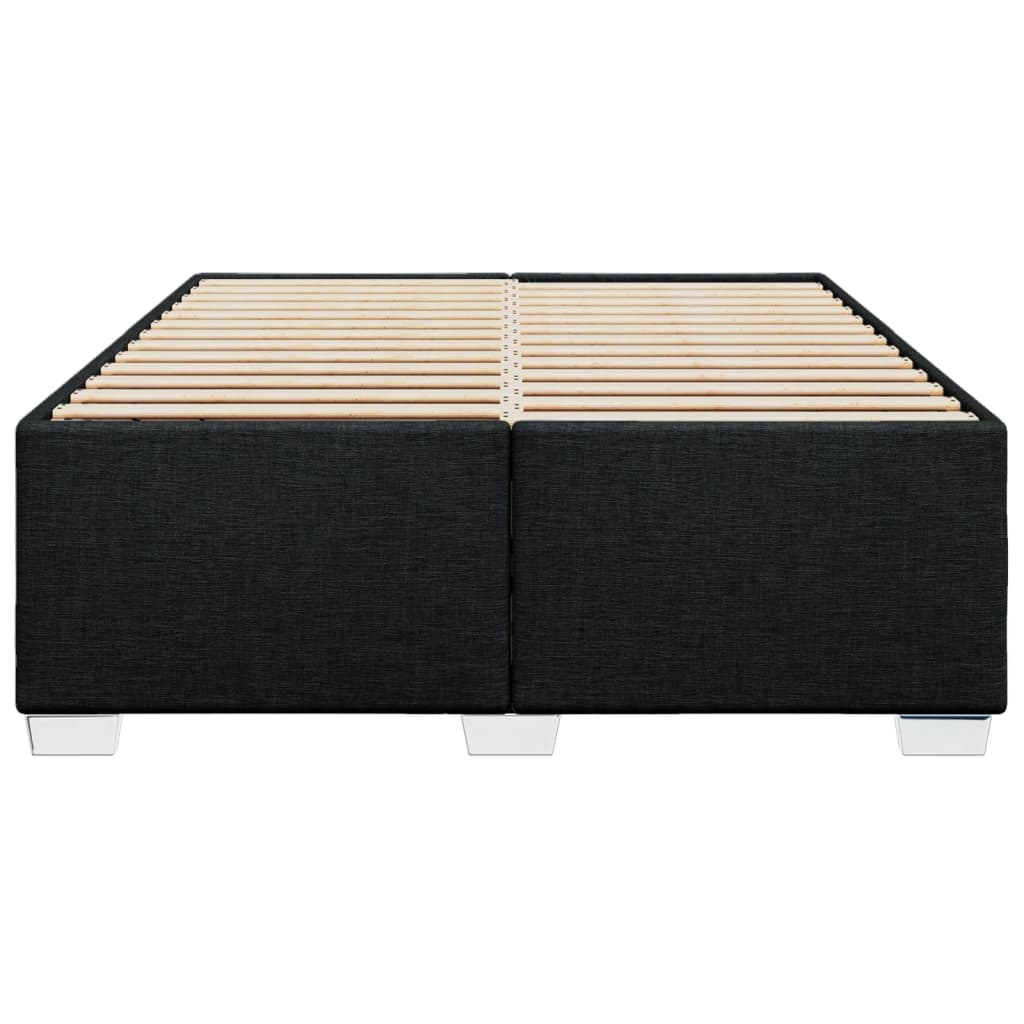 8721102694134_g_en_hd_2 vidaXL Bed Frame without Mattress Black Queen Fabric - Image 4