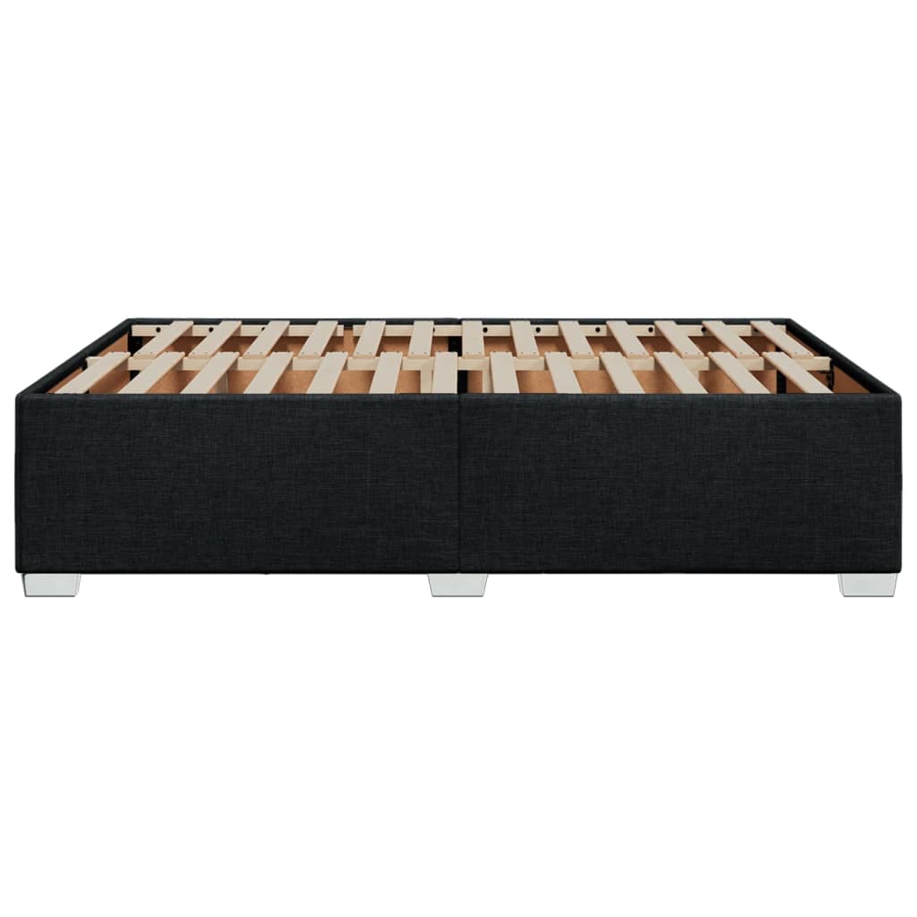 8721102694134_g_en_hd_3 vidaXL Bed Frame without Mattress Black Queen Fabric - Image 5