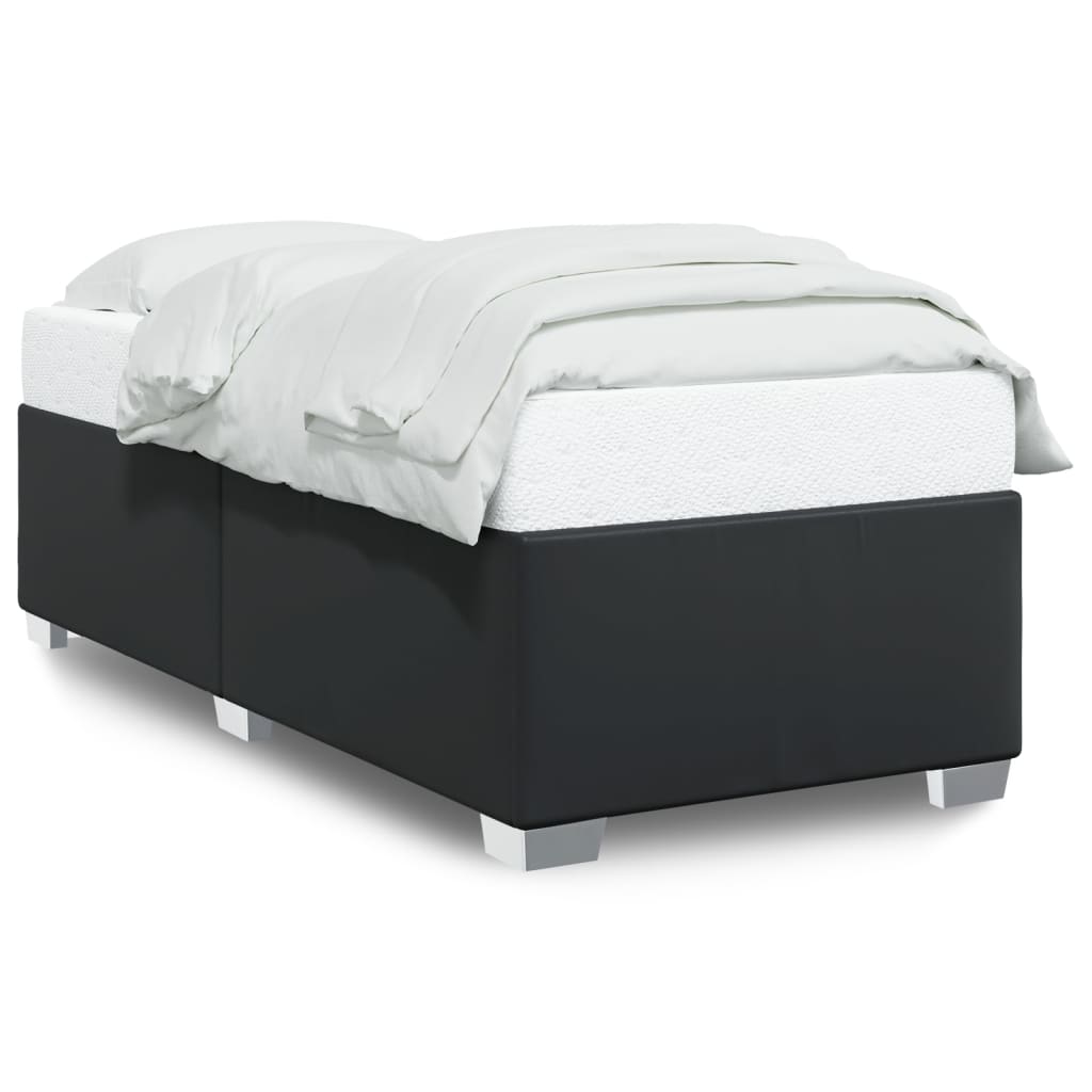 8721102694189_a_en_hd_1 vidaXL Bed Frame without Mattress Black 90x190 cm Faux Leather - Image 2