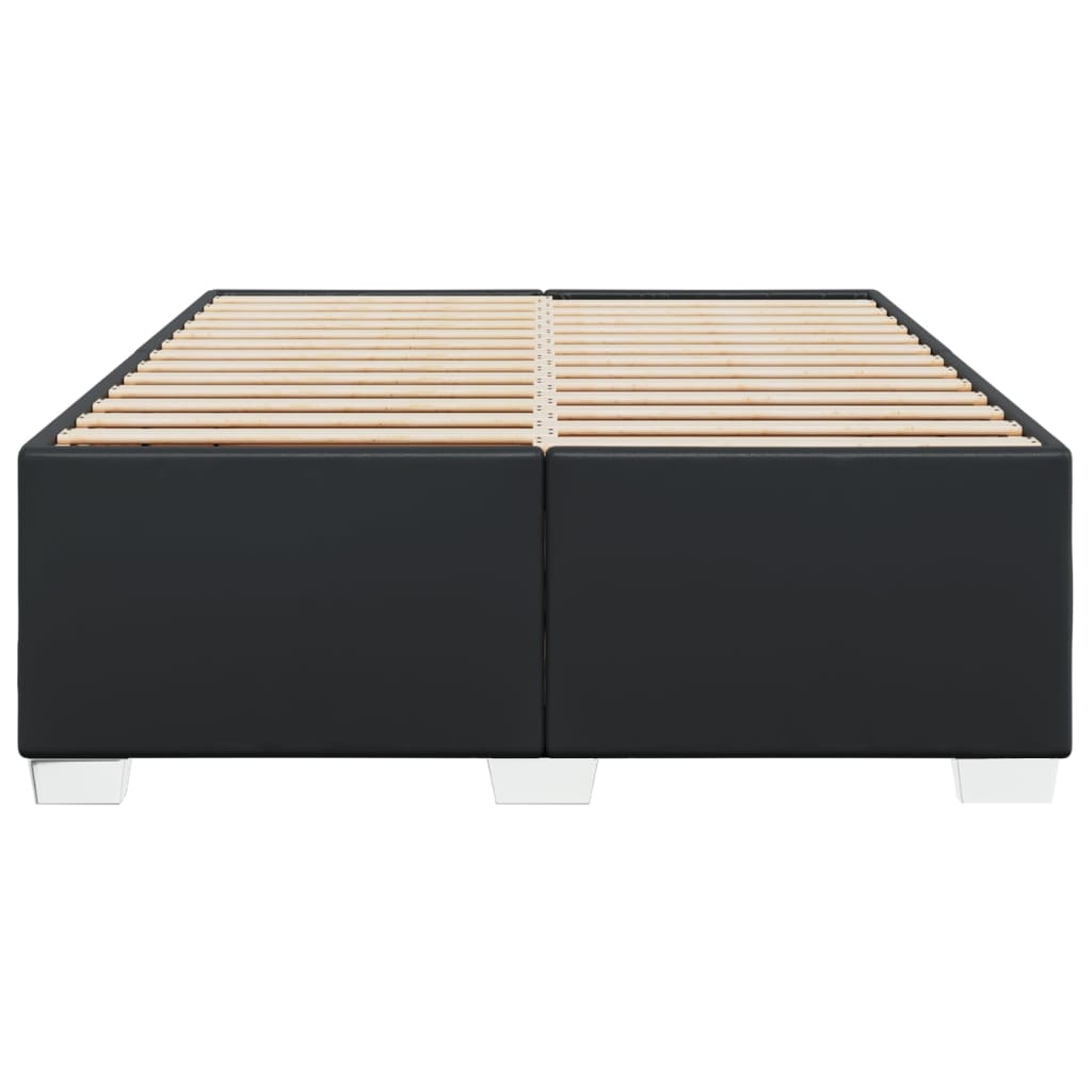 8721102694745_g_en_hd_2 vidaXL Bed Frame without Mattress Black Queen Faux Leather - Image 4