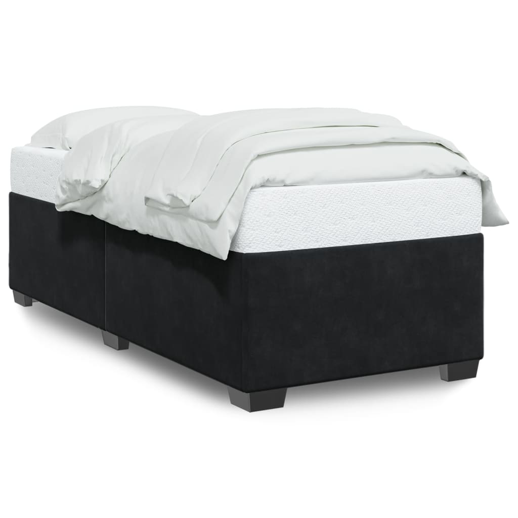 8721102694851_a_en_hd_1 vidaXL Bed Frame without Mattress Black 90x190 cm Velvet - Image 2