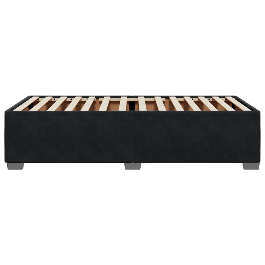 8721102695629_g_en_hd_3 vidaXL Bed Frame without Mattress Black 90x190 cm Velvet - Image 5