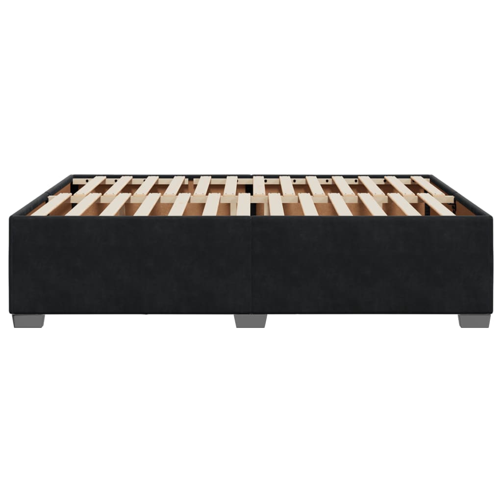 8721102695667_g_en_hd_3 vidaXL Bed Frame without Mattress Black Double Velvet - Image 5