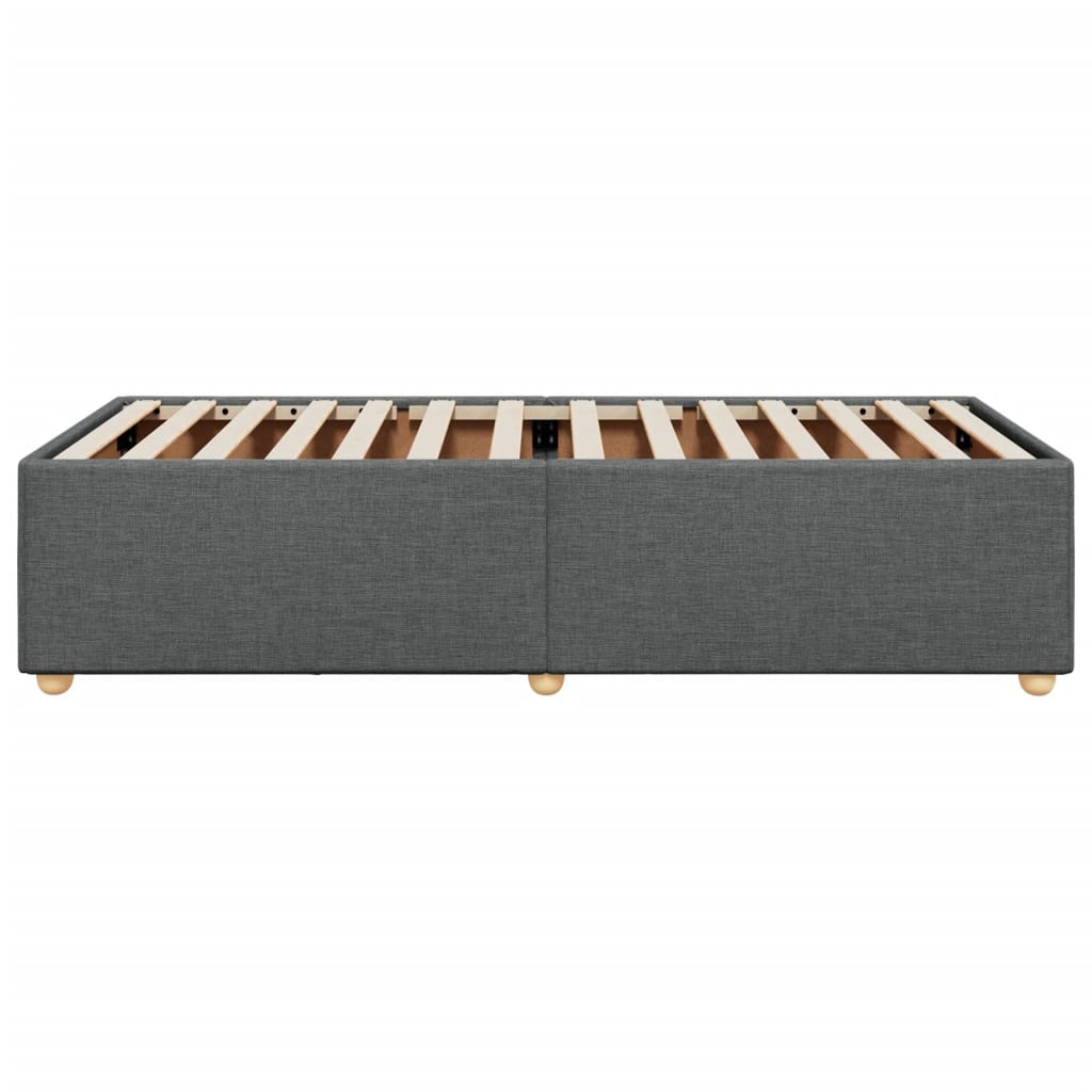 8721102696640_g_en_hd_3 vidaXL Bed Frame without Mattress Dark Grey 90x190 cm Fabric - Image 5