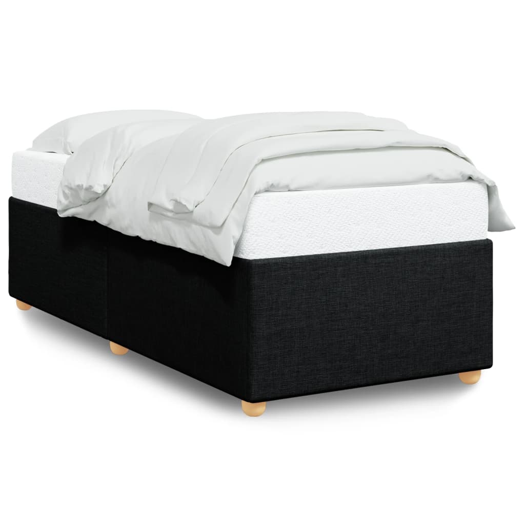 8721102696657_a_en_hd_1 vidaXL Bed Frame without Mattress Black 90x190 cm Fabric - Image 2