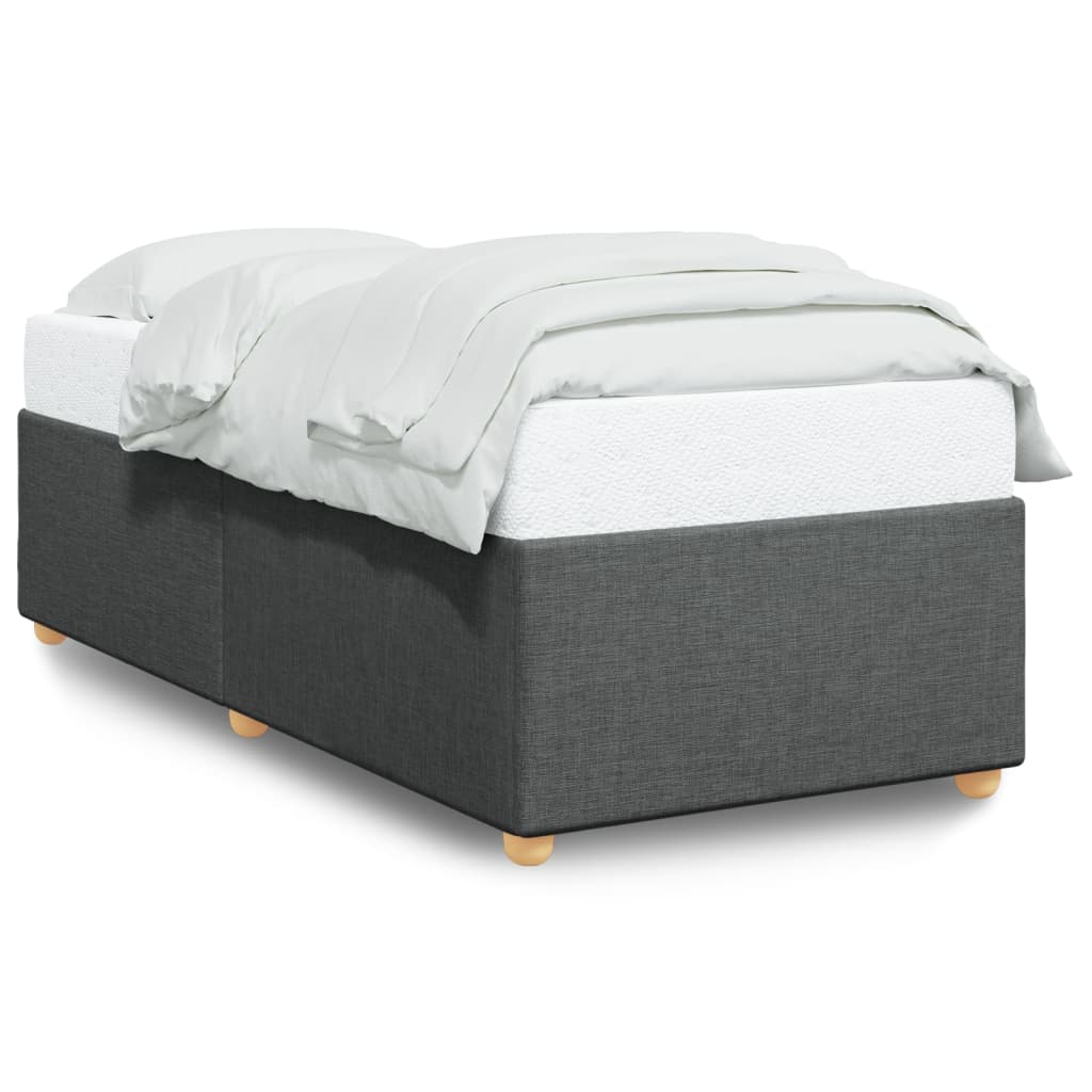 8721102696664_a_en_hd_1 vidaXL Bed Frame without Mattress Dark Grey King Single Fabric - Image 2