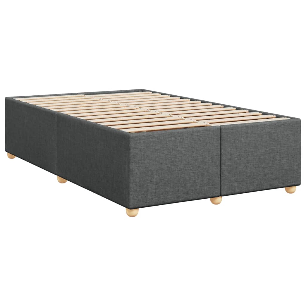 8721102696688_g_en_hd_1 vidaXL Bed Frame without Mattress Dark Grey Double Fabric - Image 3