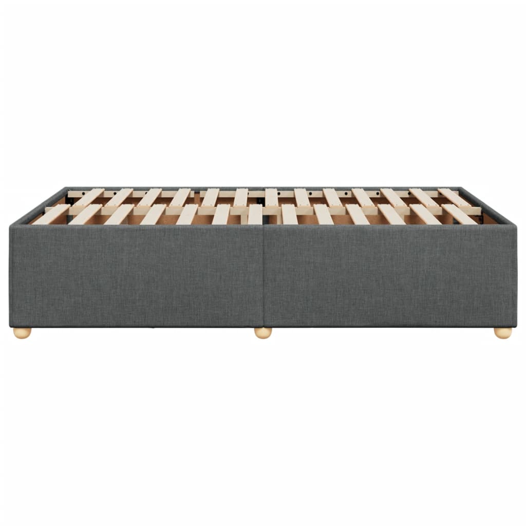 8721102696688_g_en_hd_3 vidaXL Bed Frame without Mattress Dark Grey Double Fabric - Image 5