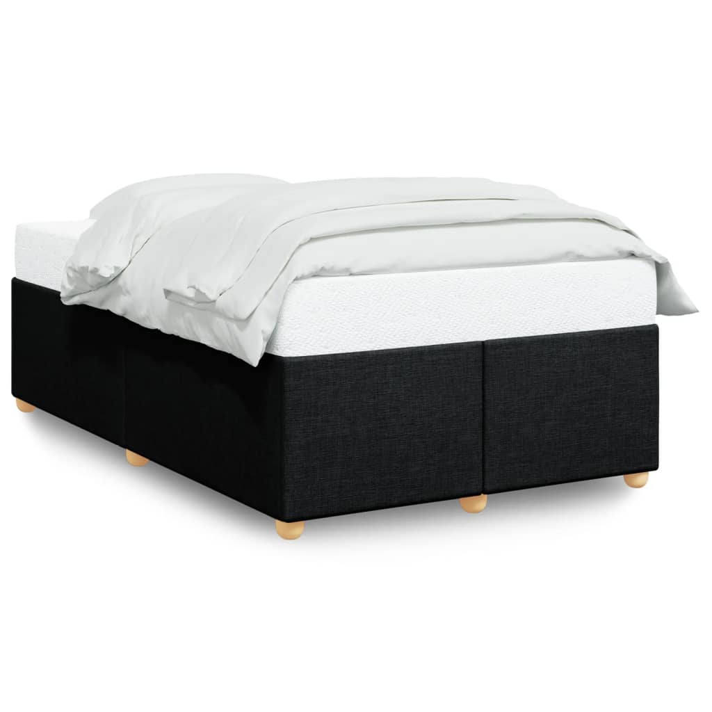 8721102696695_a_en_hd_1 vidaXL Bed Frame without Mattress Black Double Fabric - Image 2