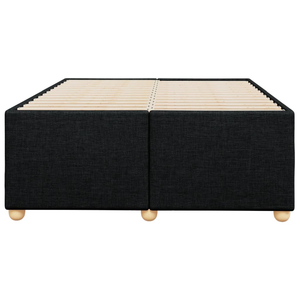 8721102696695_g_en_hd_2 vidaXL Bed Frame without Mattress Black Double Fabric - Image 4