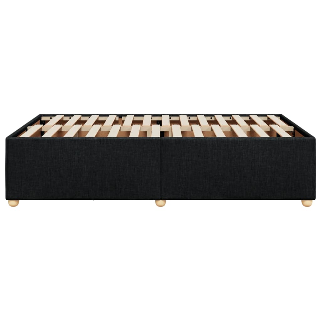 8721102696695_g_en_hd_3 vidaXL Bed Frame without Mattress Black Double Fabric - Image 5