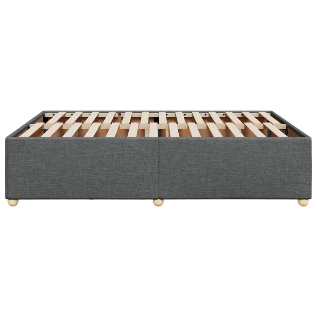 8721102696701_g_en_hd_3 vidaXL Bed Frame without Mattress Dark Grey Queen Fabric - Image 5