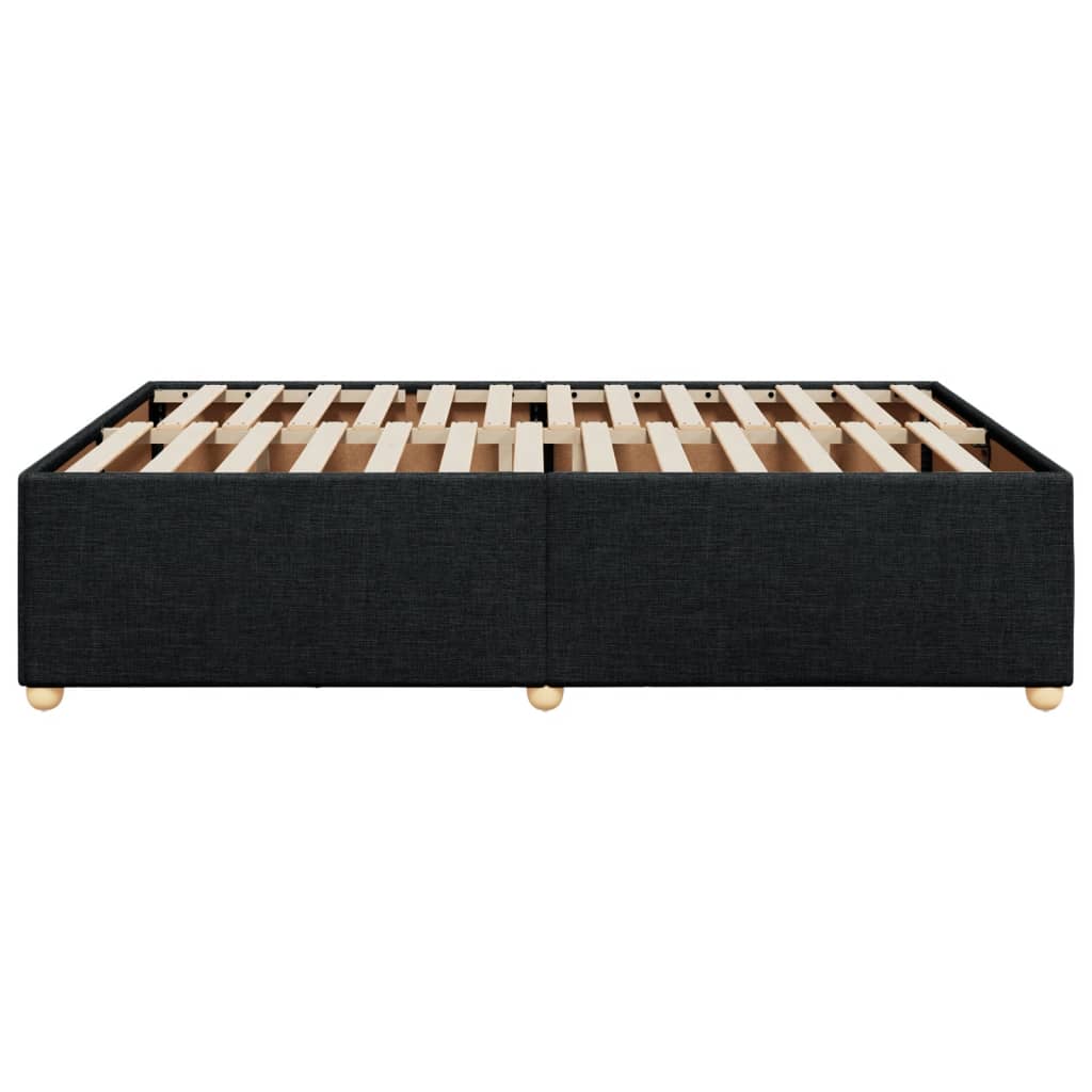 8721102696718_g_en_hd_3 vidaXL Bed Frame without Mattress Black Queen Fabric - Image 5