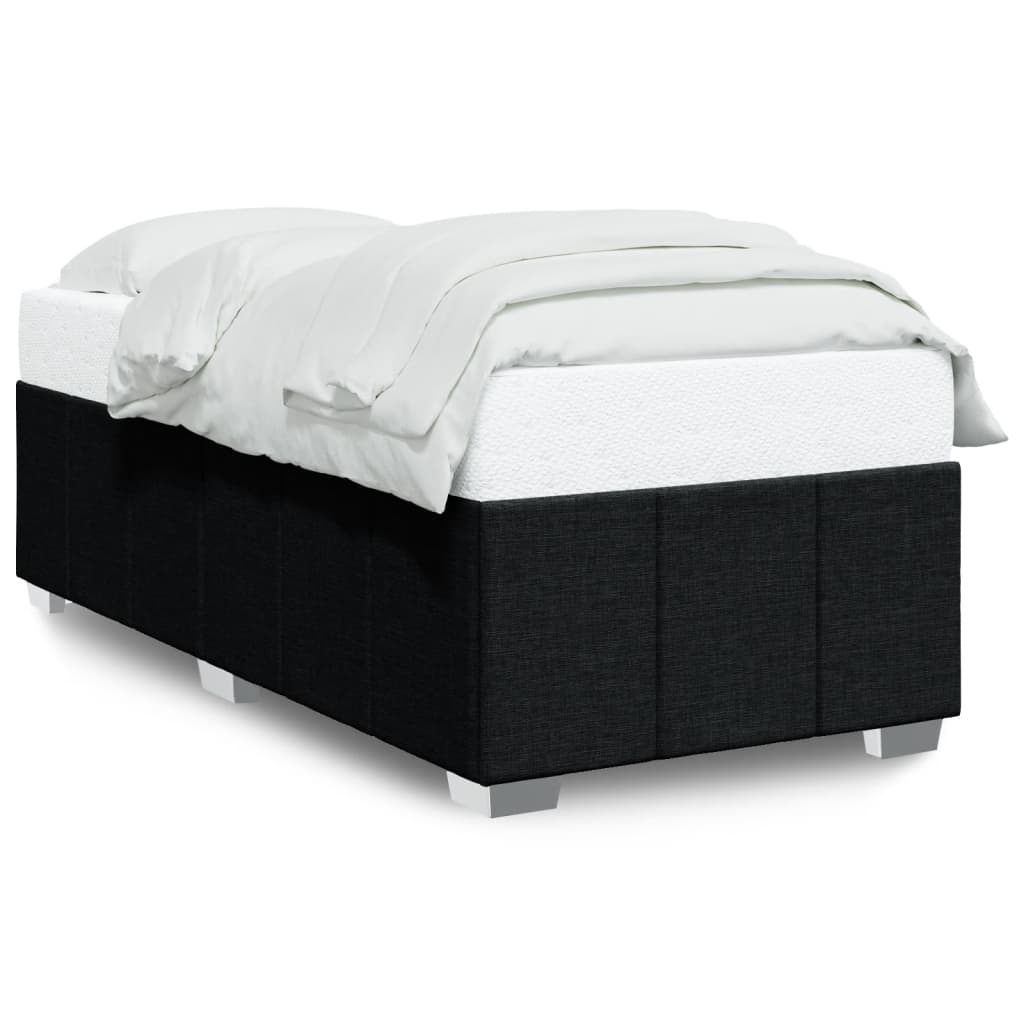 8721102696817_a_en_hd_1 vidaXL Bed Frame without Mattress Black 90x190 cm Fabric - Image 2