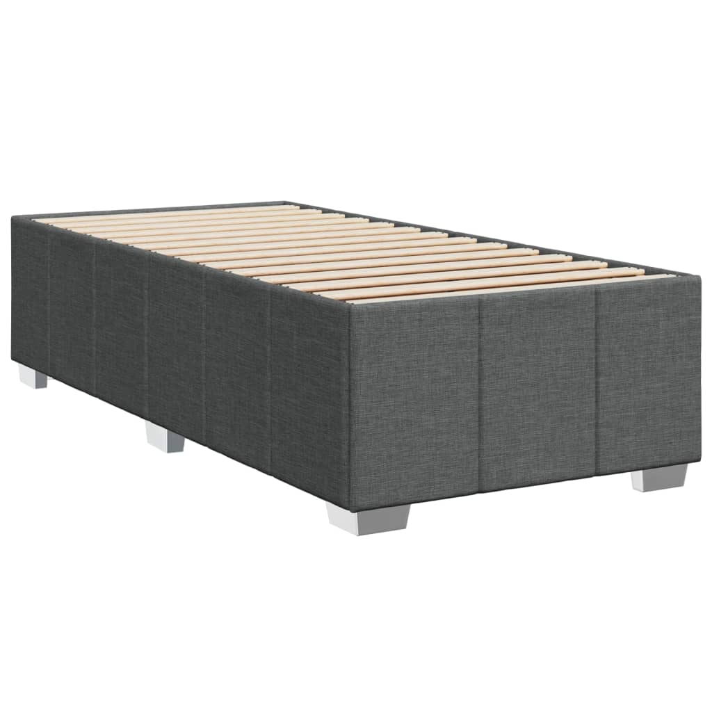 8721102697678_g_en_hd_1 vidaXL Bed Frame without Mattress Dark Grey 90x190 cm Fabric - Image 3