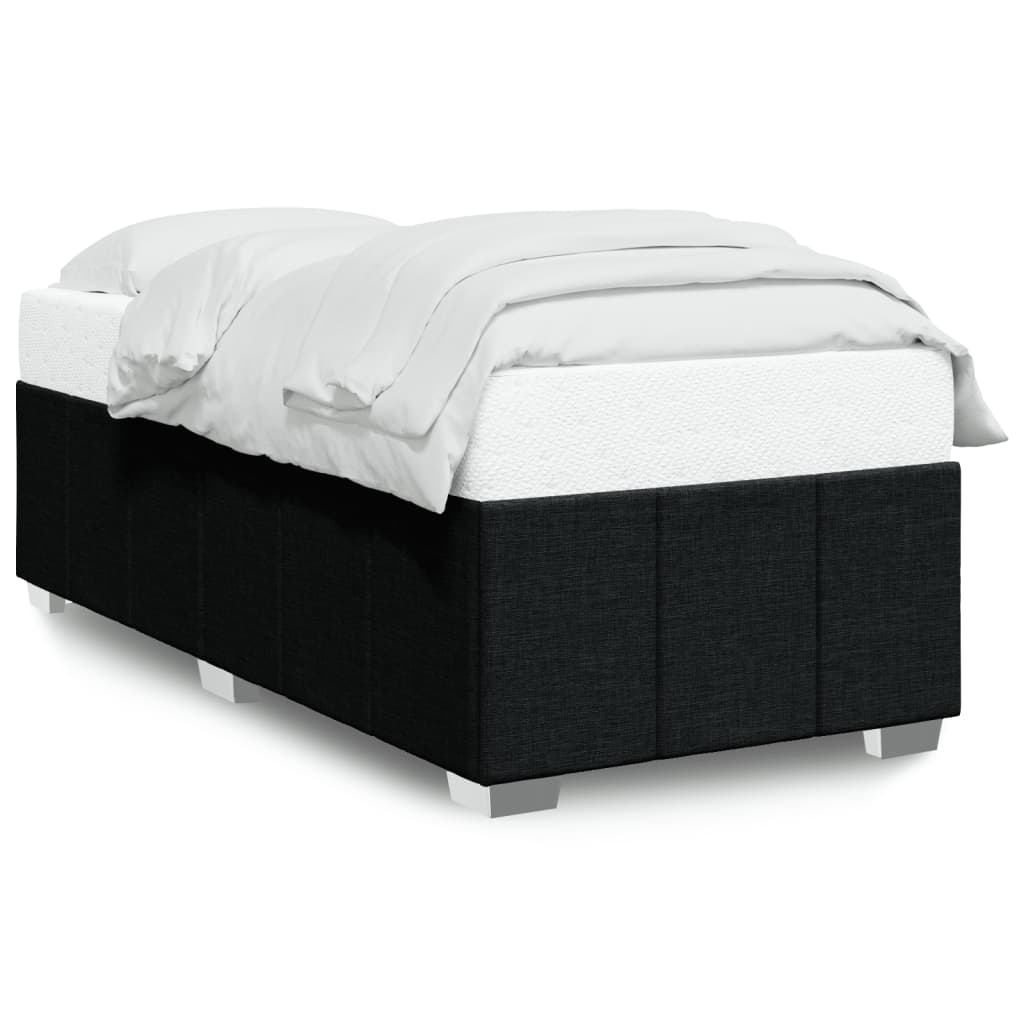 8721102697685_a_en_hd_1 vidaXL Bed Frame without Mattress Black 90x190 cm Fabric - Image 2