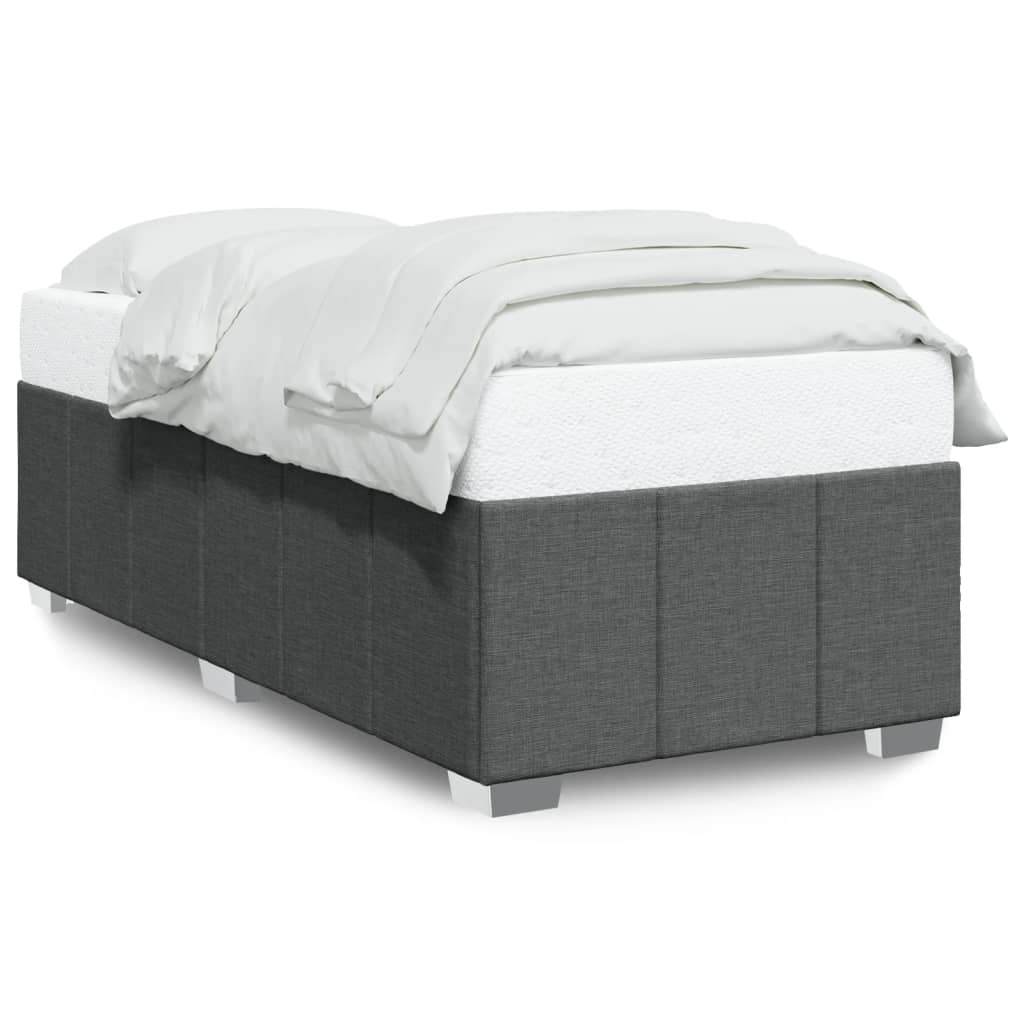 8721102697692_a_en_hd_1 vidaXL Bed Frame without Mattress Dark Grey King Single Fabric - Image 2