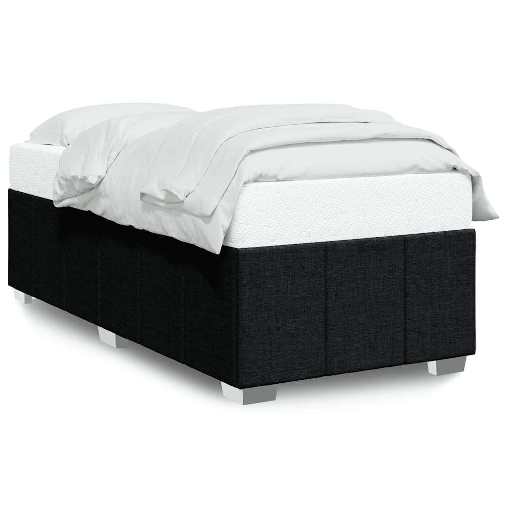 8721102697708_a_en_hd_1 vidaXL Bed Frame without Mattress Black King Single Fabric - Image 2
