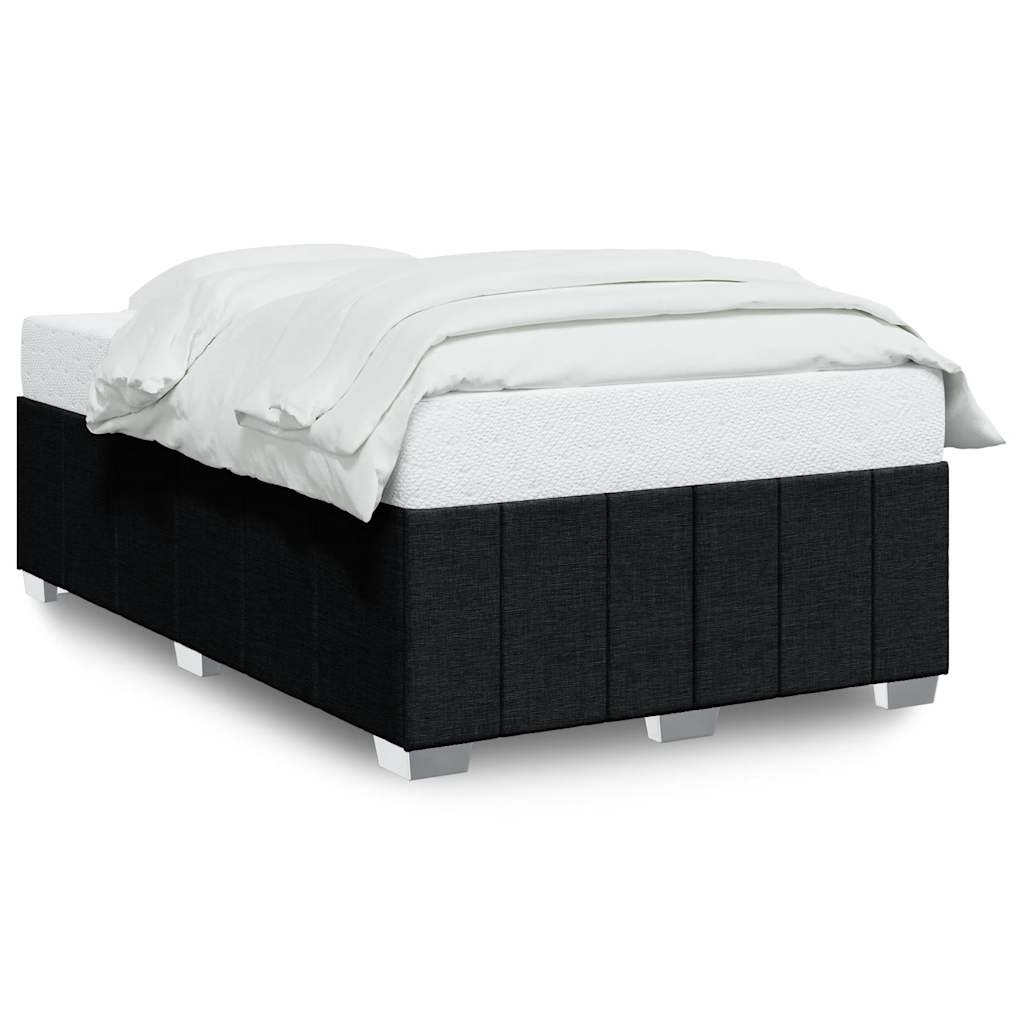 8721102697722_a_en_hd_1 vidaXL Bed Frame without Mattress Black Double Fabric - Image 2