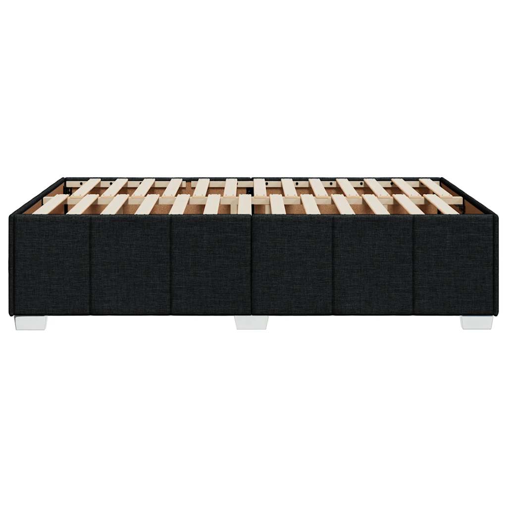 8721102697722_g_en_hd_3 vidaXL Bed Frame without Mattress Black Double Fabric - Image 5