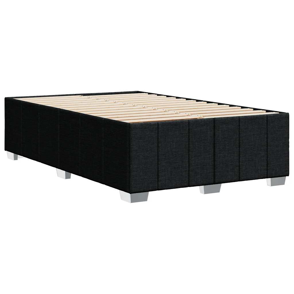 8721102697722_g_en_hd_4 vidaXL Bed Frame without Mattress Black Double Fabric - Image 6