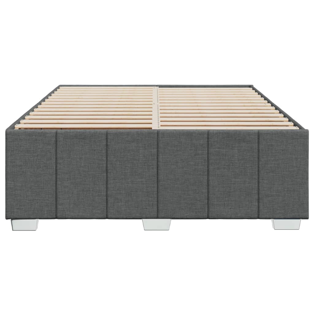 8721102697739_g_en_hd_2 vidaXL Bed Frame without Mattress Dark Grey Queen Fabric - Image 4
