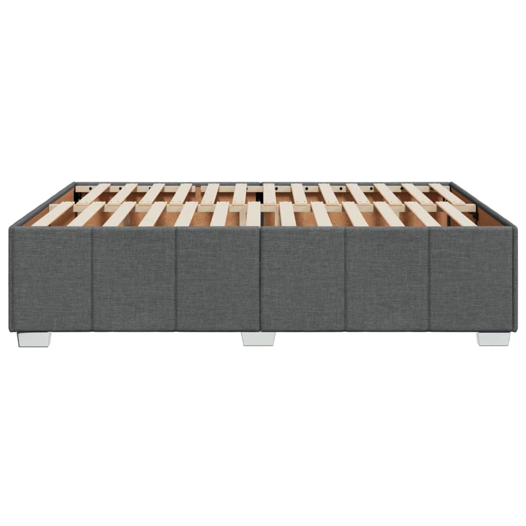 8721102697739_g_en_hd_3 vidaXL Bed Frame without Mattress Dark Grey Queen Fabric - Image 5