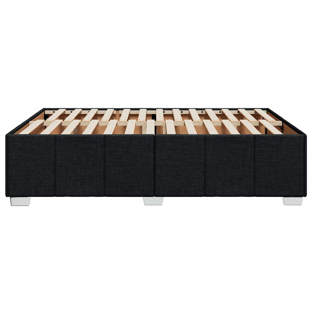 8721102697746_g_en_hd_3 vidaXL Bed Frame without Mattress Black Queen Fabric - Image 5