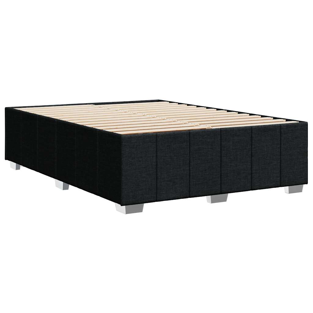 8721102697746_g_en_hd_4 vidaXL Bed Frame without Mattress Black Queen Fabric - Image 6