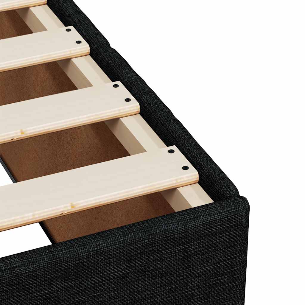 8721102697746_g_en_hd_5 vidaXL Bed Frame without Mattress Black Queen Fabric - Image 7