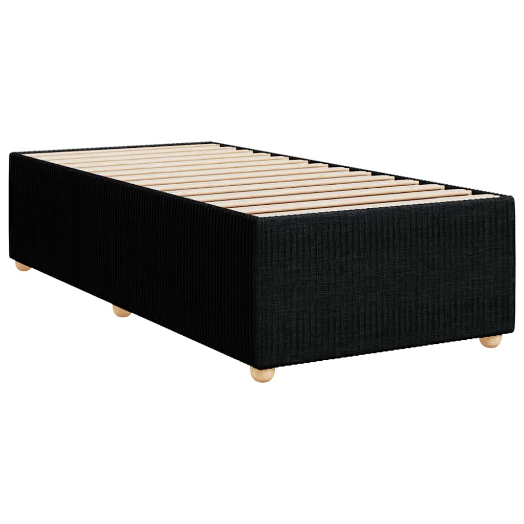 8721102697845_g_en_hd_1 vidaXL Bed Frame without Mattress Black 90x190 cm Fabric - Image 3