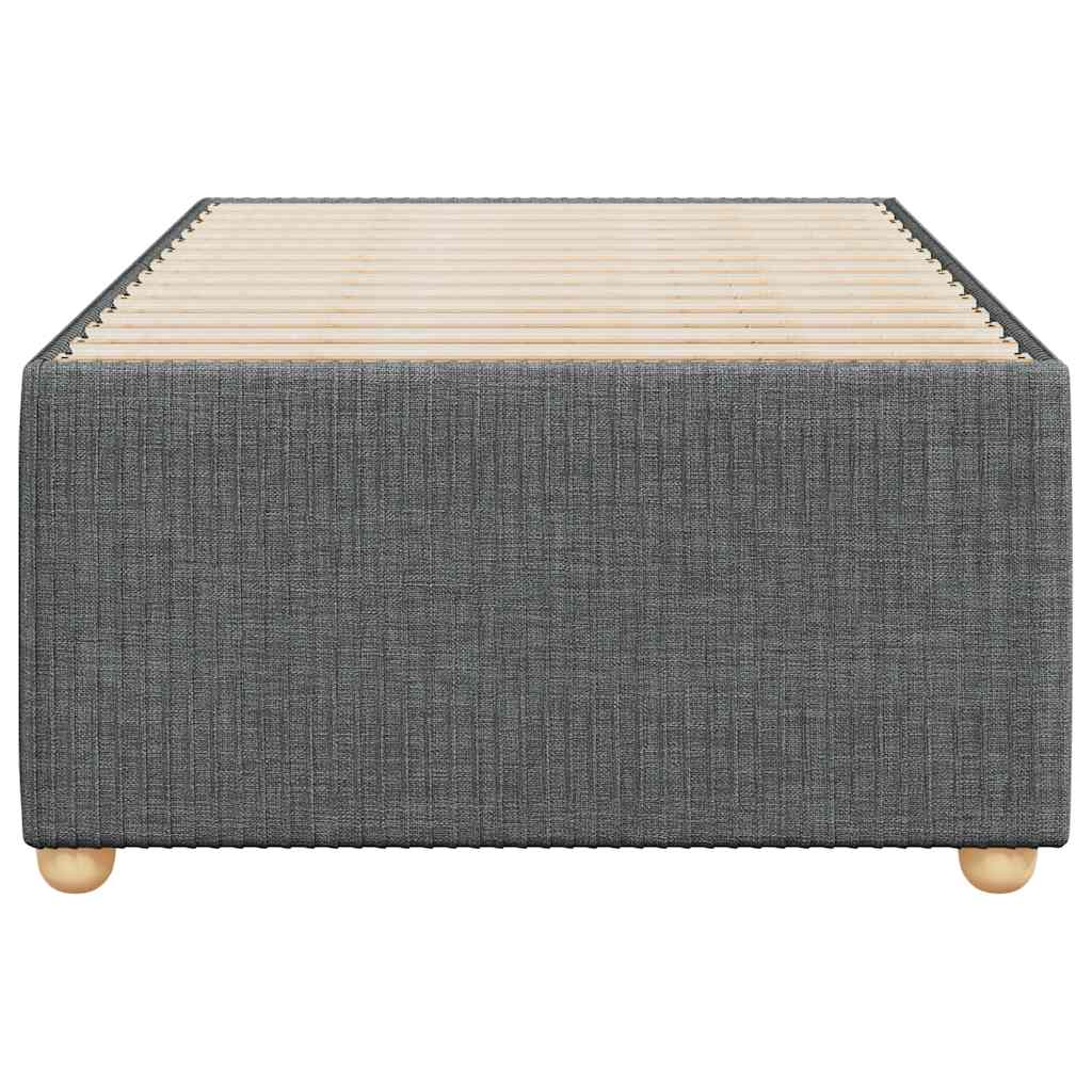 8721102699542_g_en_hd_2 vidaXL Bed Frame without Mattress Dark Grey 90x190 cm Fabric - Image 4