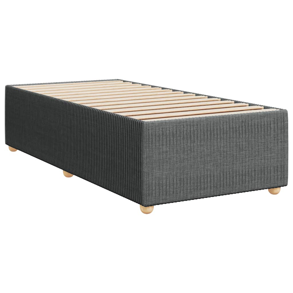 8721102699566_g_en_hd_1 vidaXL Bed Frame without Mattress Dark Grey King Single Fabric - Image 3