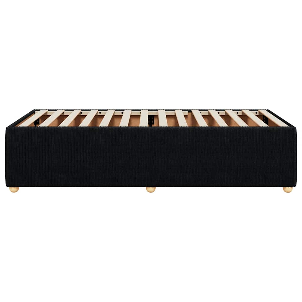 8721102699573_g_en_hd_3 vidaXL Bed Frame without Mattress Black King Single Fabric - Image 5
