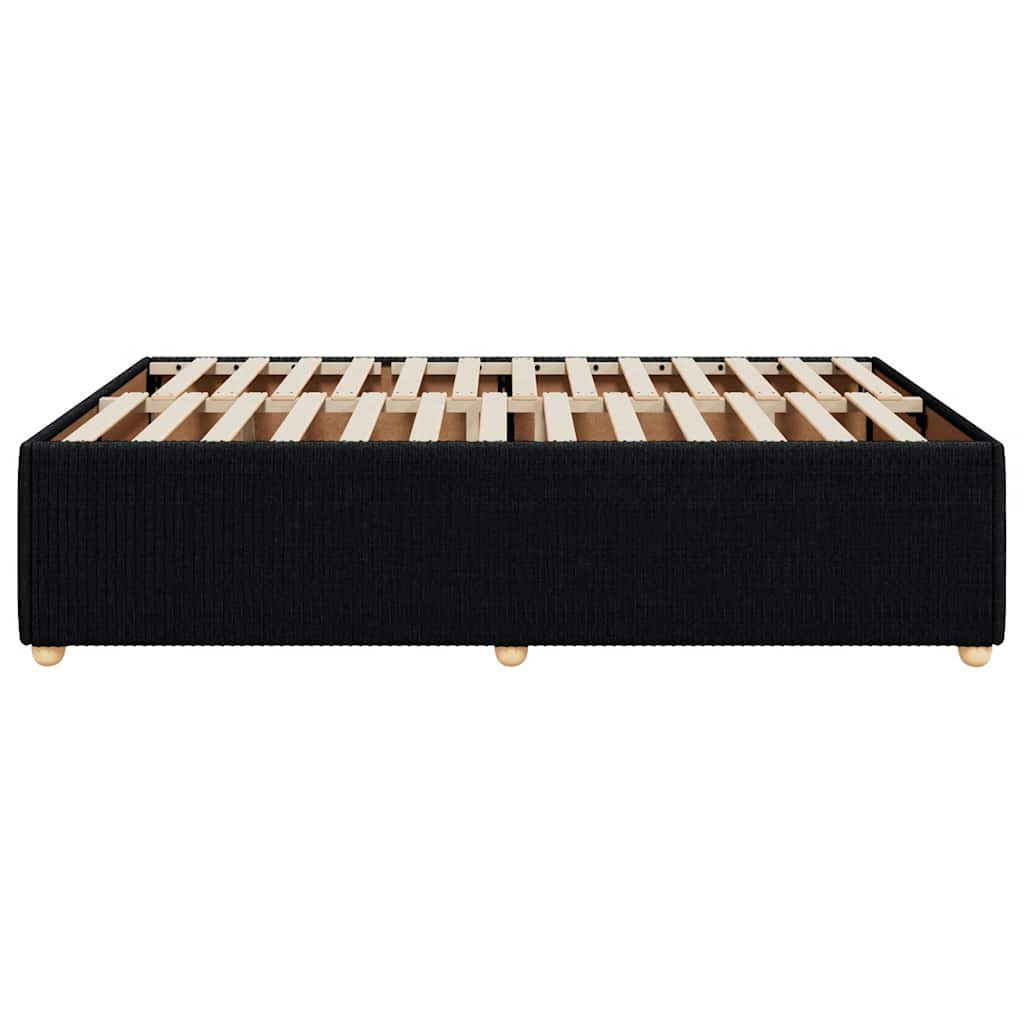 8721102699597_g_en_hd_3 vidaXL Bed Frame without Mattress Black Double Fabric - Image 5
