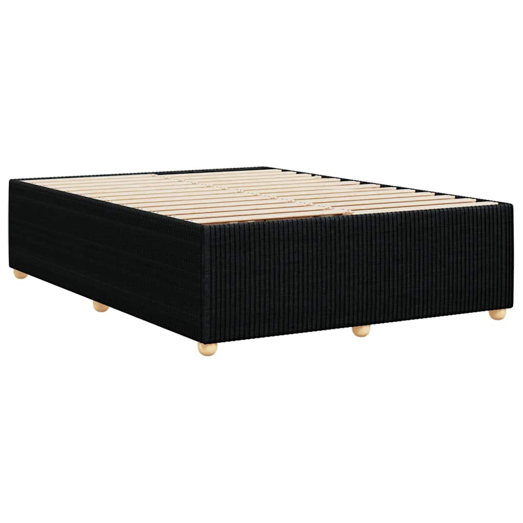 8721102699597_g_en_hd_4 vidaXL Bed Frame without Mattress Black Double Fabric - Image 6