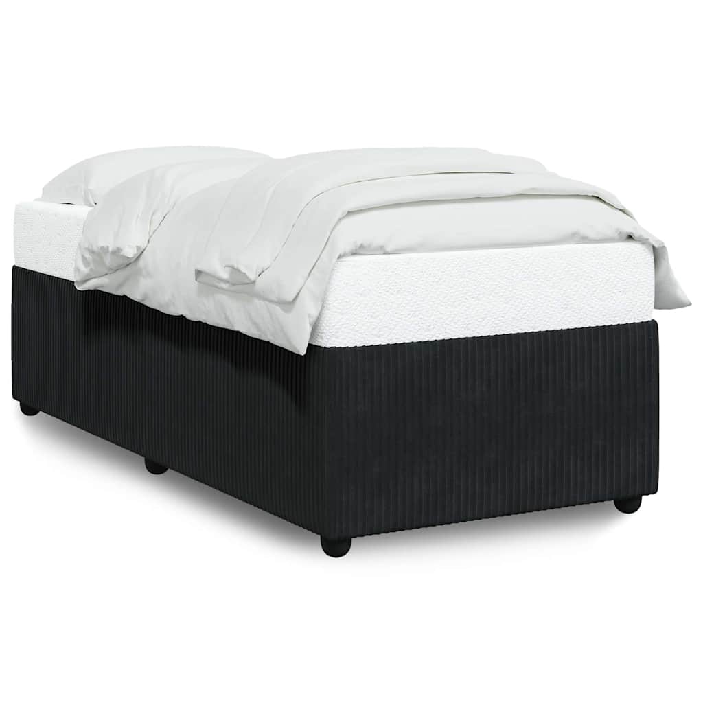 8721102699658_a_en_hd_1 vidaXL Bed Frame without Mattress Black King Single Velvet - Image 2
