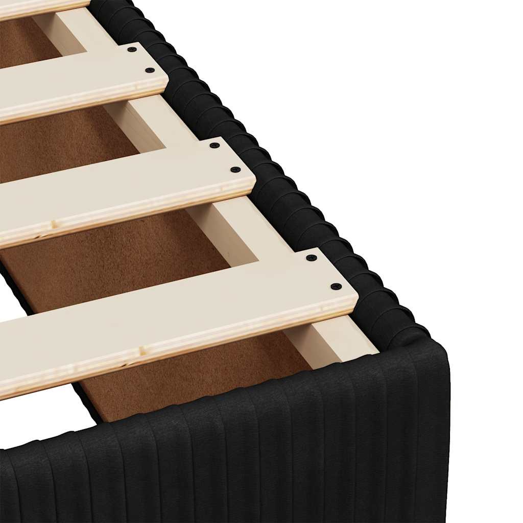 8721102699672_g_en_hd_5 vidaXL Bed Frame without Mattress Black Double Velvet - Image 7