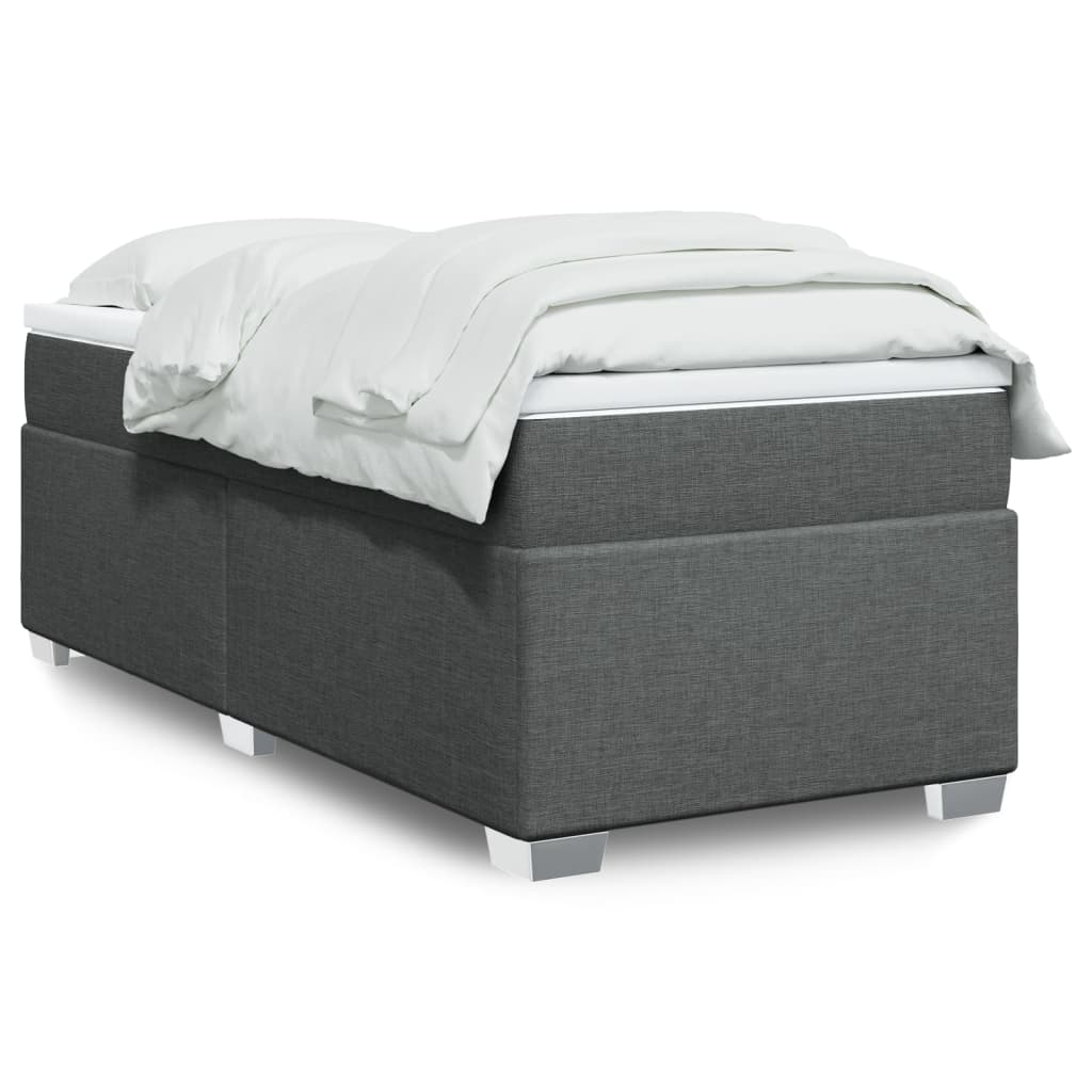 8721102700613_a_en_hd_1 vidaXL Box Spring Bed with Mattress Dark Grey King Single Fabric - Image 2