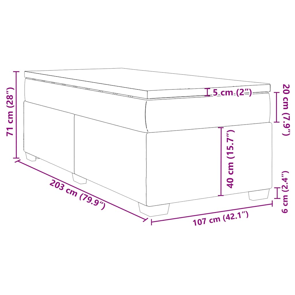 8721102700620_g_en_hd_10 vidaXL Box Spring Bed with Mattress Black King Single Fabric - Image 12