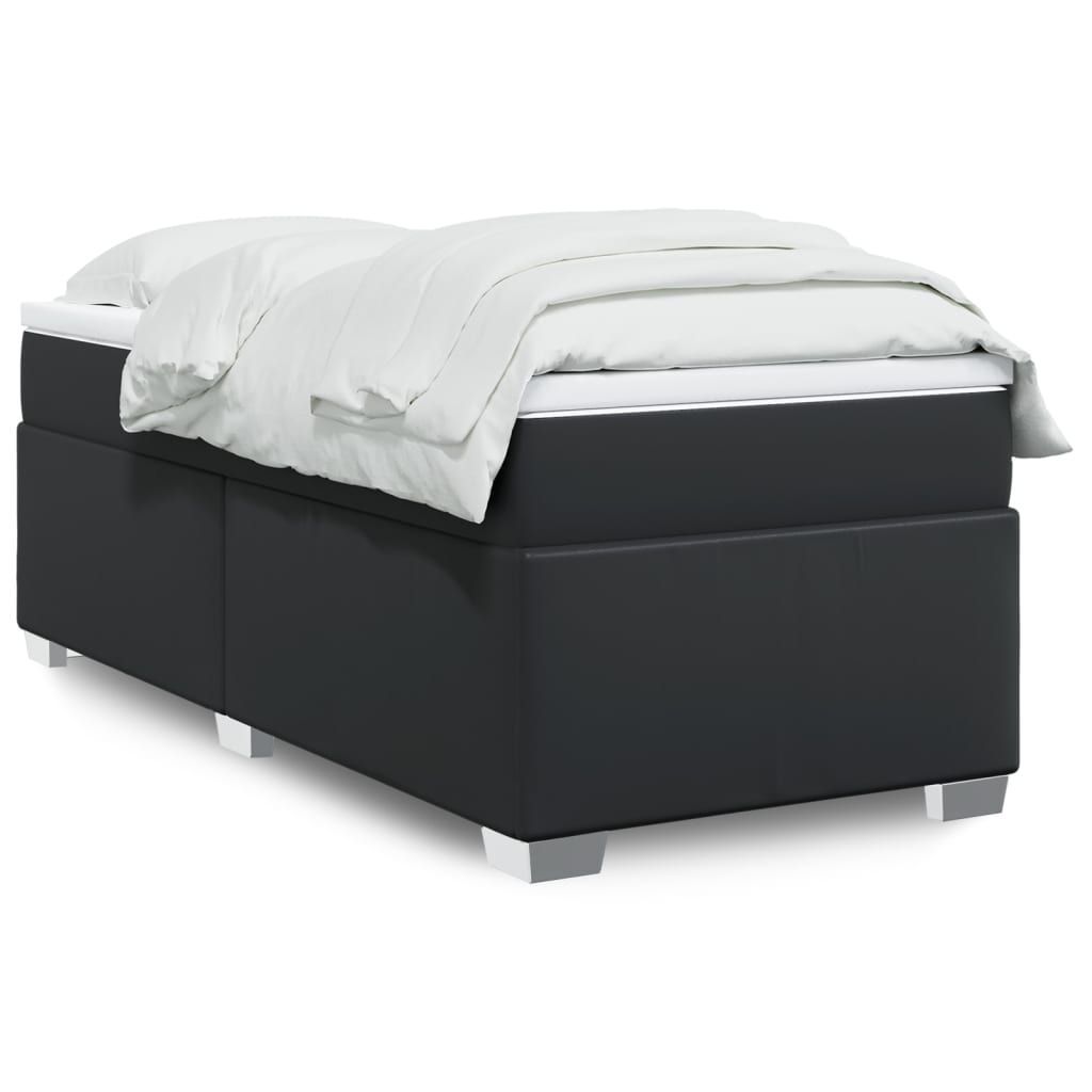 8721102701245_a_en_hd_1 vidaXL Box Spring Bed with Mattress Black King Single Faux Leather - Image 2