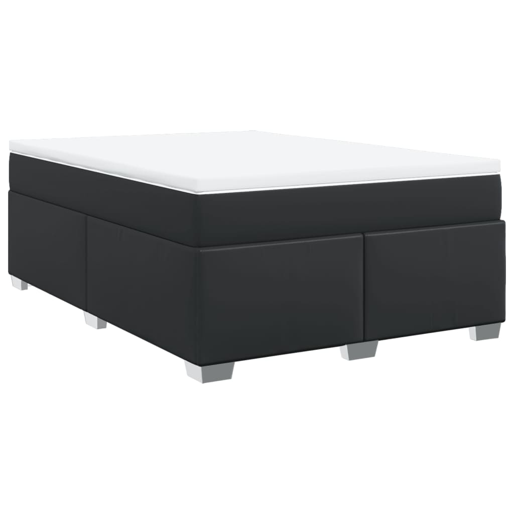 8721102701269_g_en_hd_1 vidaXL Box Spring Bed with Mattress Black Queen Faux Leather - Image 3