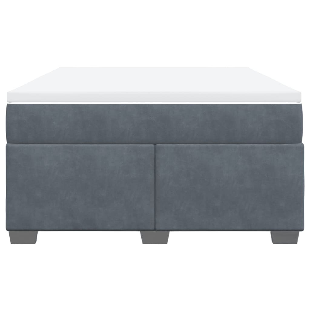 8721102702099_g_en_hd_2 vidaXL Box Spring Bed with Mattress Dark Grey Double Velvet - Image 4