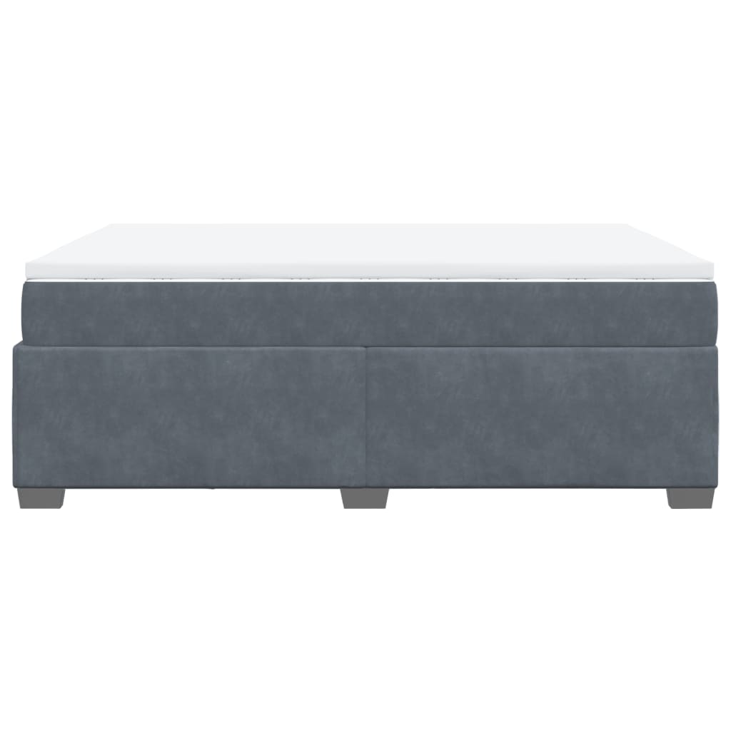 8721102702099_g_en_hd_3 vidaXL Box Spring Bed with Mattress Dark Grey Double Velvet - Image 5