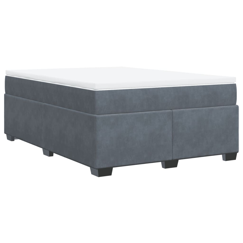 8721102702099_g_en_hd_4 vidaXL Box Spring Bed with Mattress Dark Grey Double Velvet - Image 6