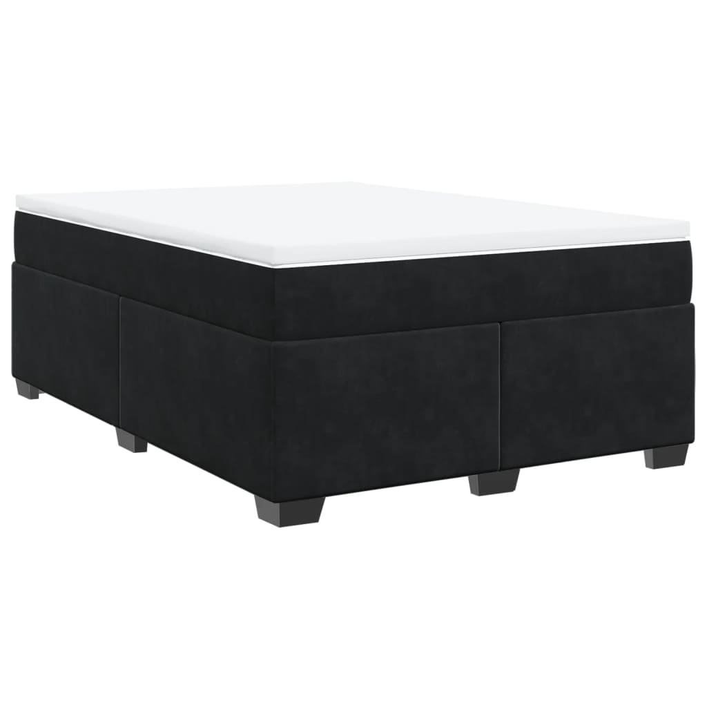 8721102702105_g_en_hd_1 vidaXL Box Spring Bed with Mattress Black Double Velvet - Image 3
