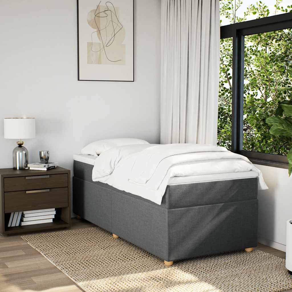 8721102703041_g_en_hd_1 vidaXL Box Spring Bed with Mattress Dark Grey King Single Fabric - Image 3