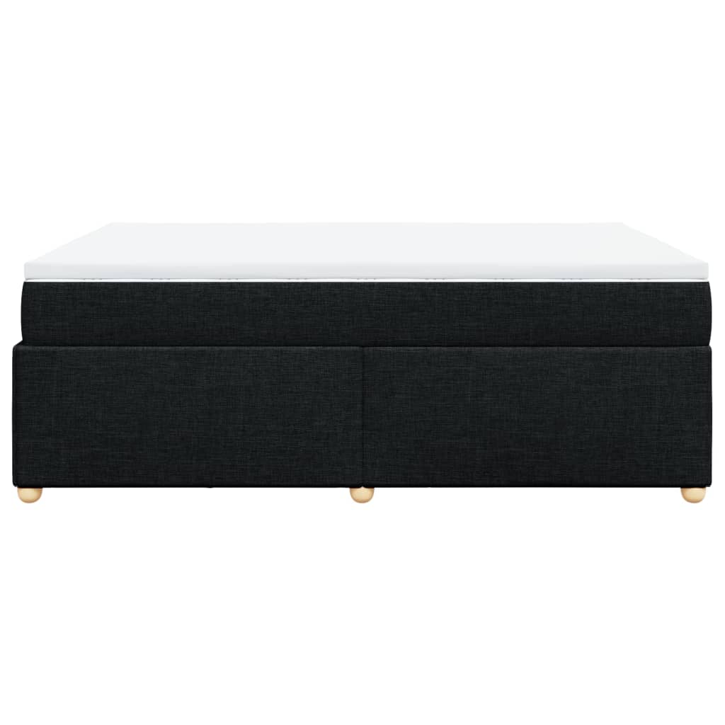 8721102703072_g_en_hd_3 vidaXL Box Spring Bed with Mattress Black Double Fabric - Image 5